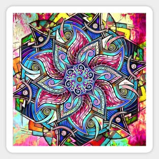 Mandala Hand-Drawn 6 Sticker